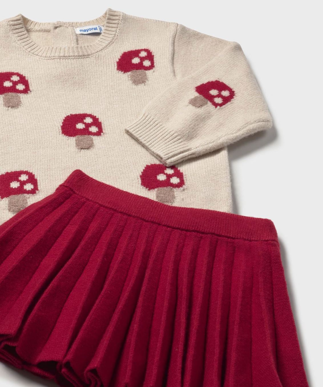 Toadstool Sweater and Skirt Set