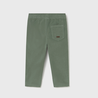 Green Micro Cord Baby Trousers