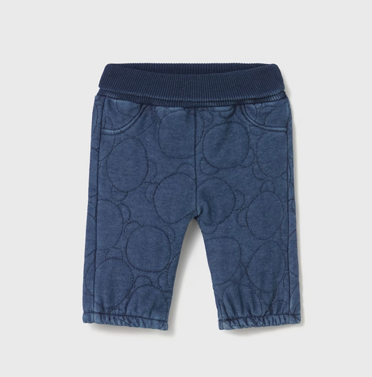 Quilted Denim Baby Pants