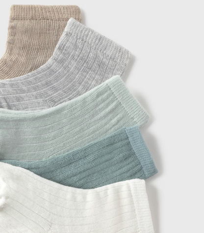 6 pack Baby Socks - Green