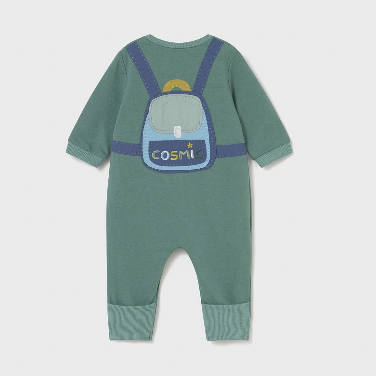 Cotton Infant Romper - Backpack