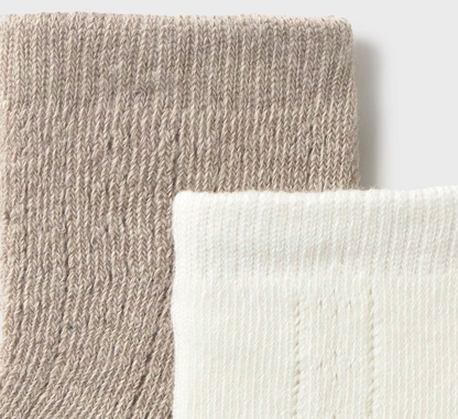 Dressy Infant Socks - Tan