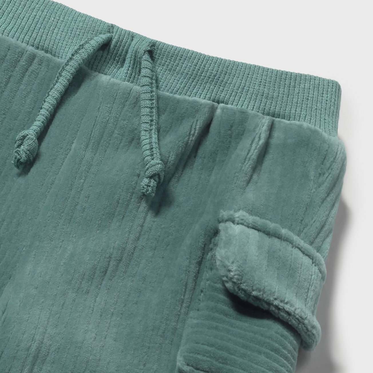 Green Corduroy Infant Pants