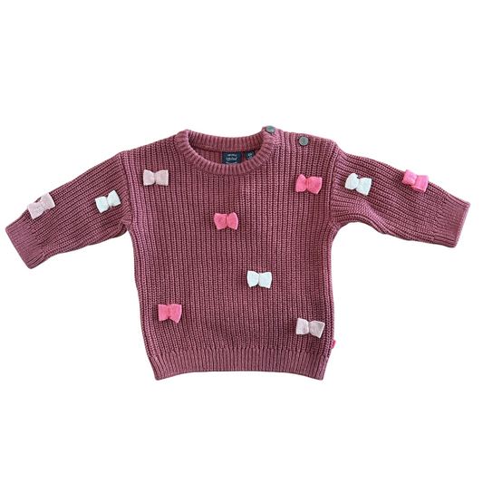 Baby Bow Knit Sweater