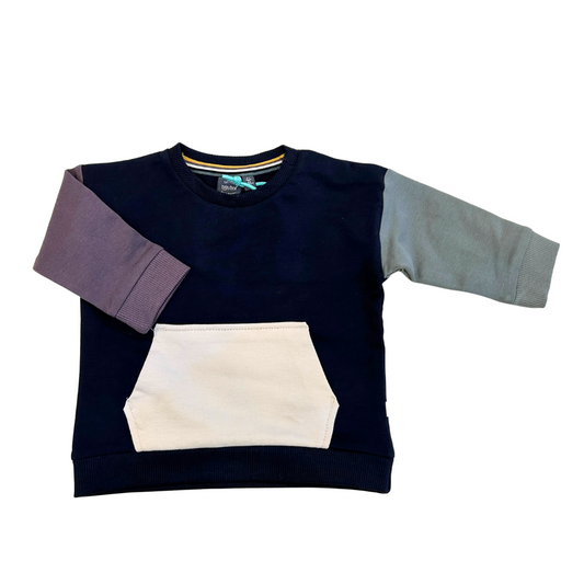 Color Blocked Baby Sweatshirt