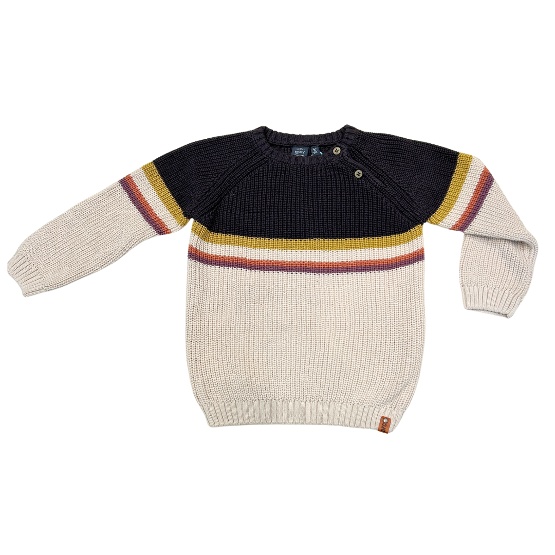 Striped Children's Pullover Sweater