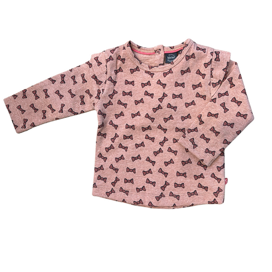 Blush Bows Baby Tee