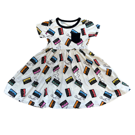 Bright Cassettes Bamboo Playground Dress