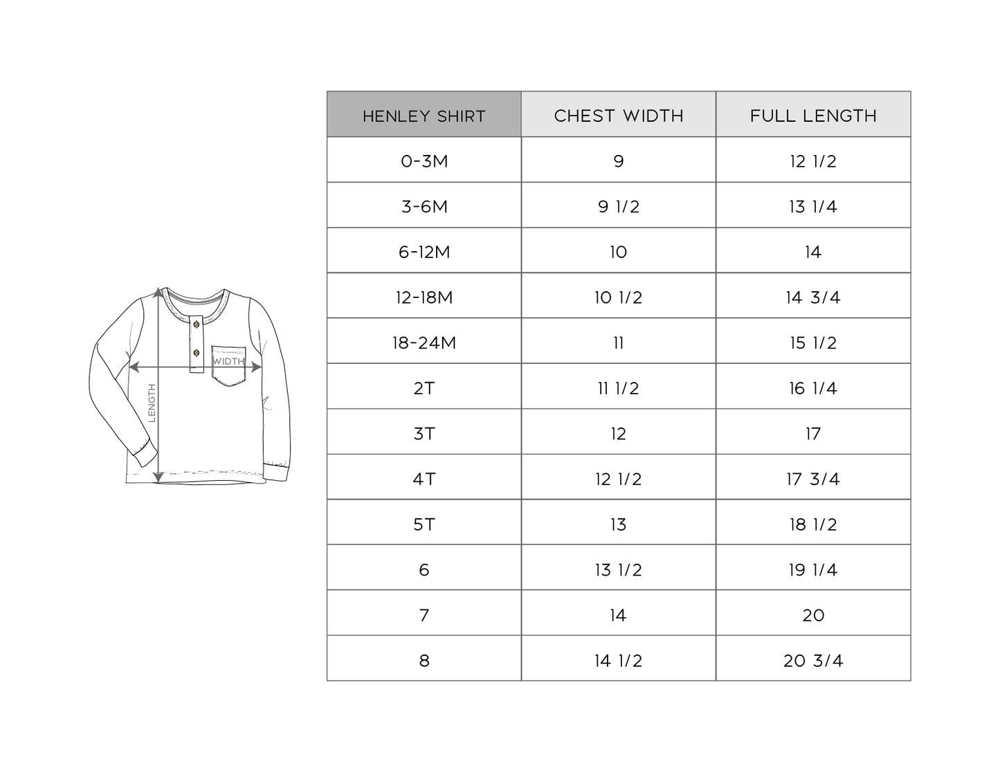 Babysprouts Long Sleeve Henley Shirt