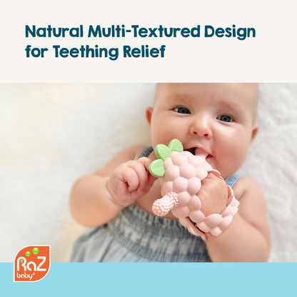 RaZberry Grip Teething Toy - Red