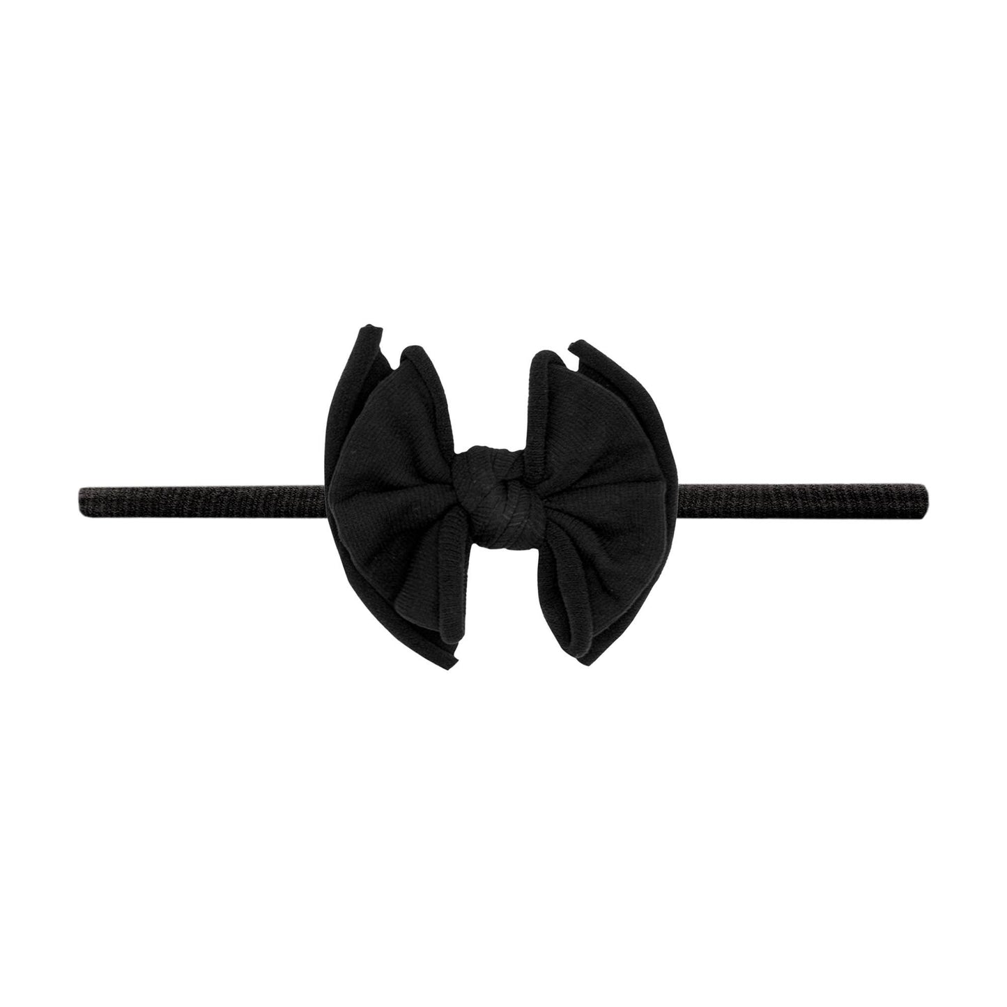 Baby Bling® Baby FAB® Skinny soft nylon bow headband