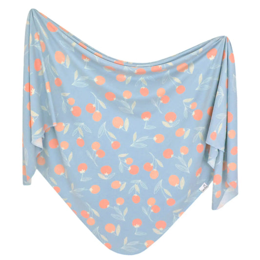 Clementine Baby Swaddle Blanket