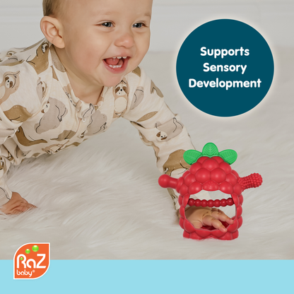 RaZberry Grip Teething Toy - Red