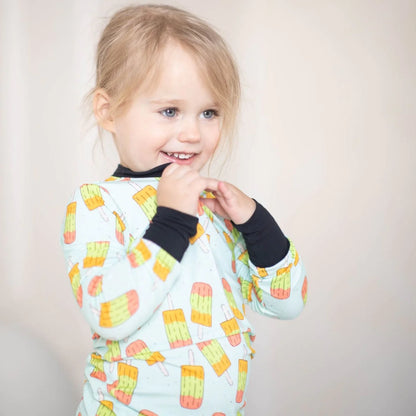 Popsicles Two-Piece Bamboo Pajamas