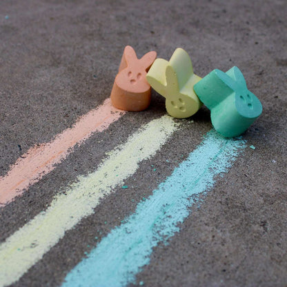 TWEE Duckie's Fluffle Handmade Sidewalk Chalk Set