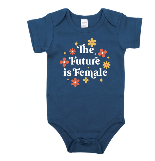 The Future is Female Baby Onesie