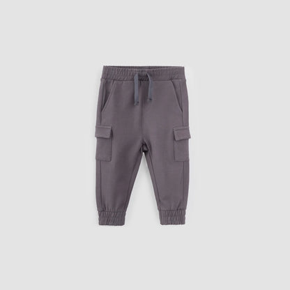Charcoal Children's Cargo Joggers