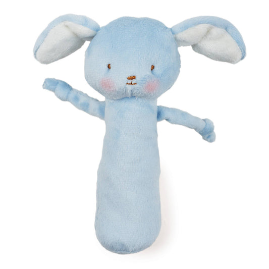 Friendly Chime Rattle - blue puppy