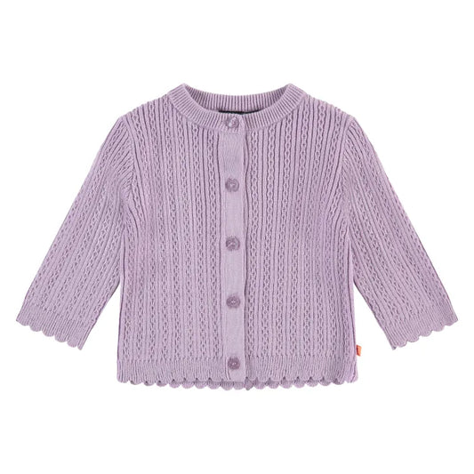 Lavender Spring Baby Cardigan