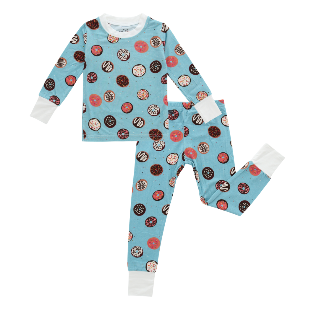 Blanche's Donuts Bamboo Two-Piece Pajamas