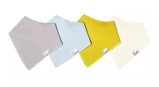 Stone Bandana Bibs Copper Pearl