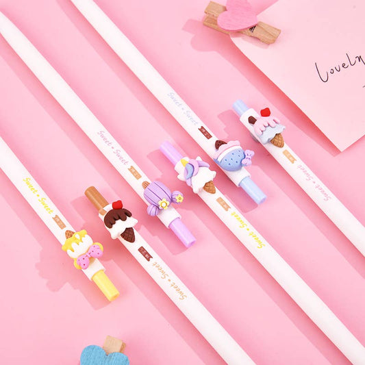 ICE CREAM AMU RETRACTABLE GEL PEN