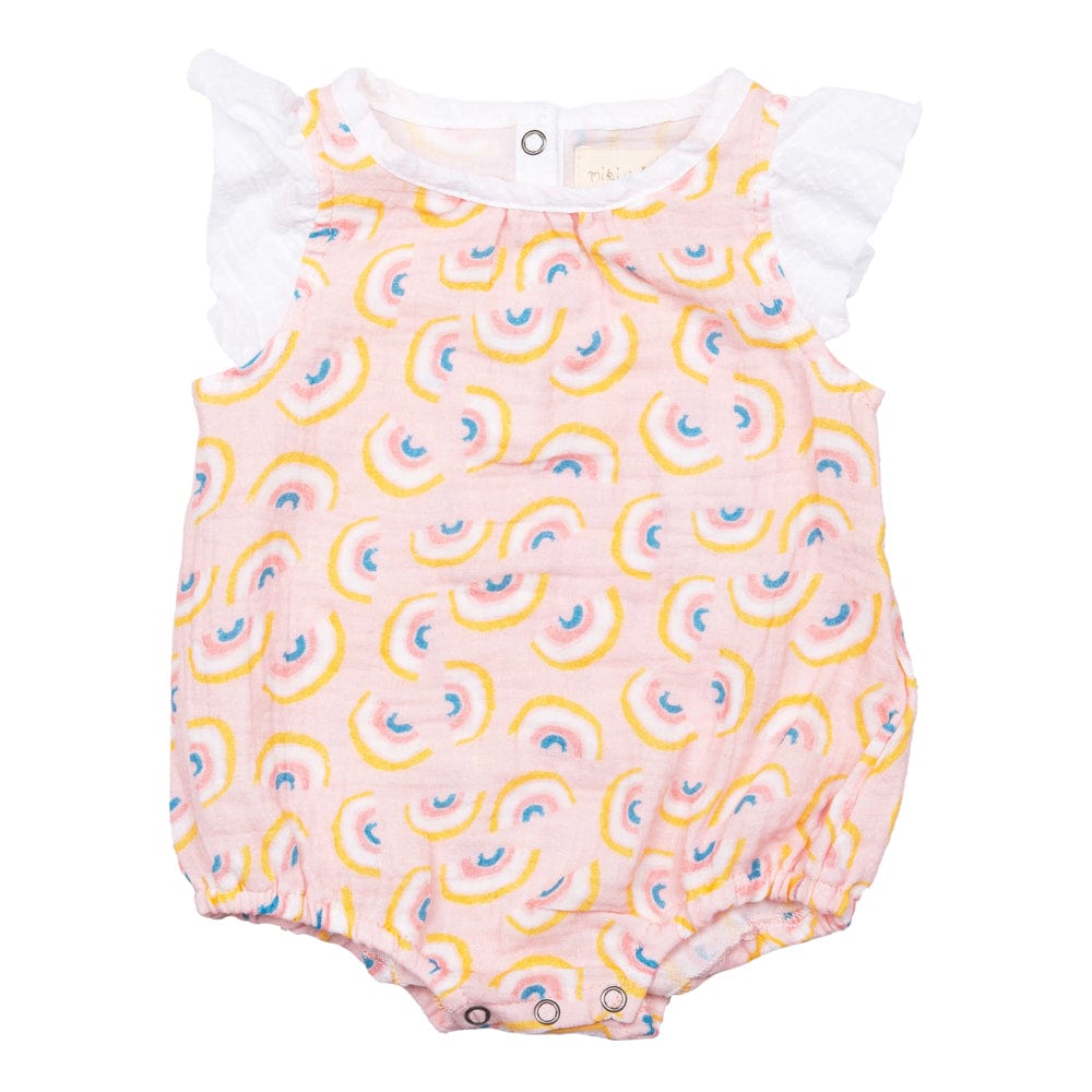 Isidora Rainbow Baby Romper